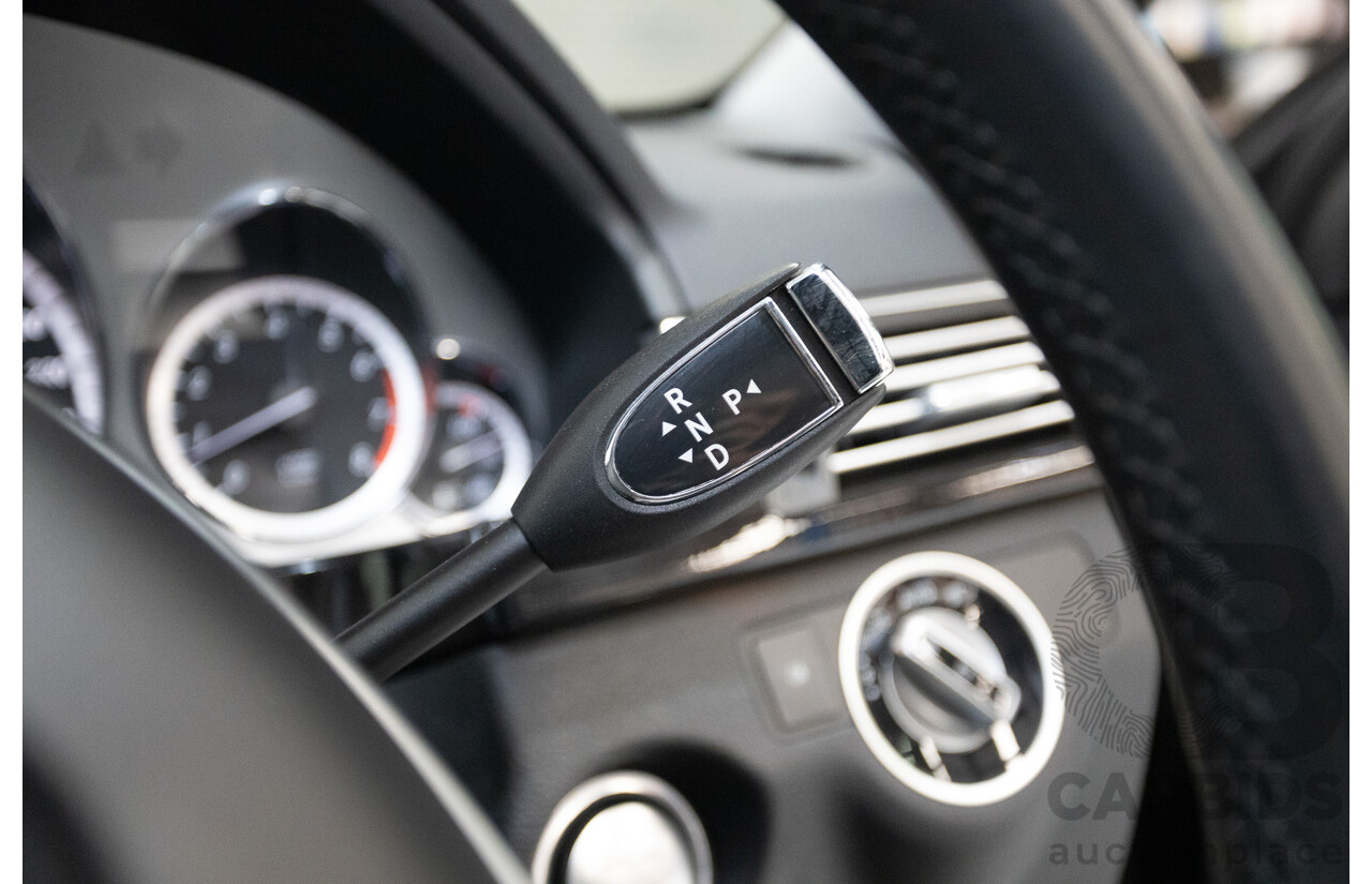 12/2012 Mercedes-Benz E250 CGI Avantgarde 212 MY12 4D Sedan Obsidian Black Turbo 1.8L