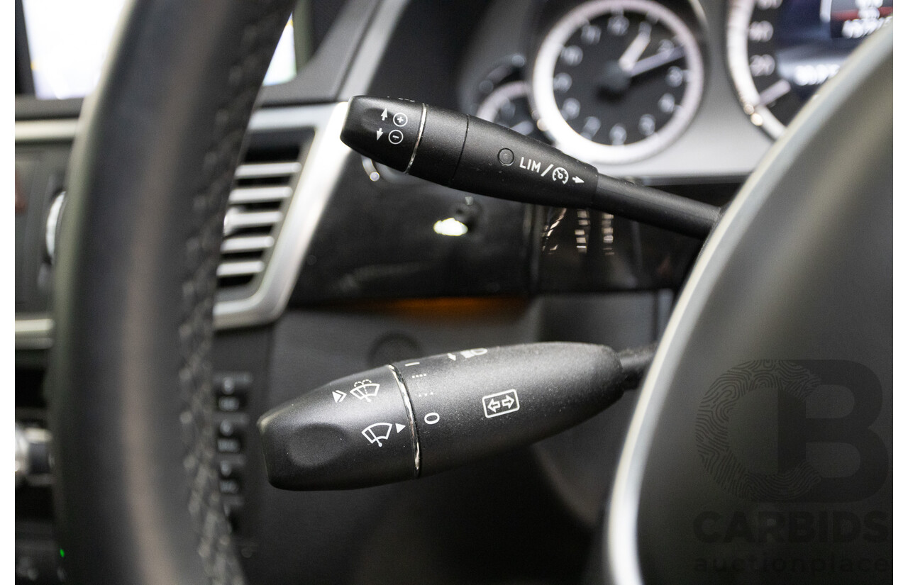 12/2012 Mercedes-Benz E250 CGI Avantgarde 212 MY12 4D Sedan Obsidian Black Turbo 1.8L