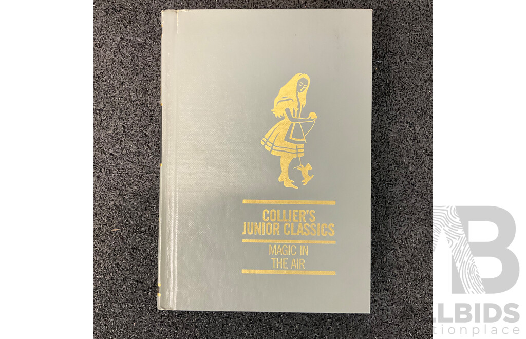 1962 Vintage Collier's Junior Classics Hardcover Set of 8 (3-10)