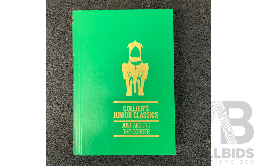 1962 Vintage Collier's Junior Classics Hardcover Set of 8 (3-10)