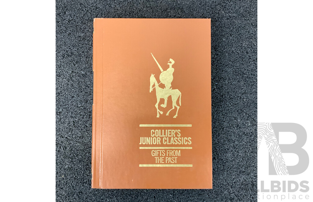 1962 Vintage Collier's Junior Classics Hardcover Set of 8 (3-10)