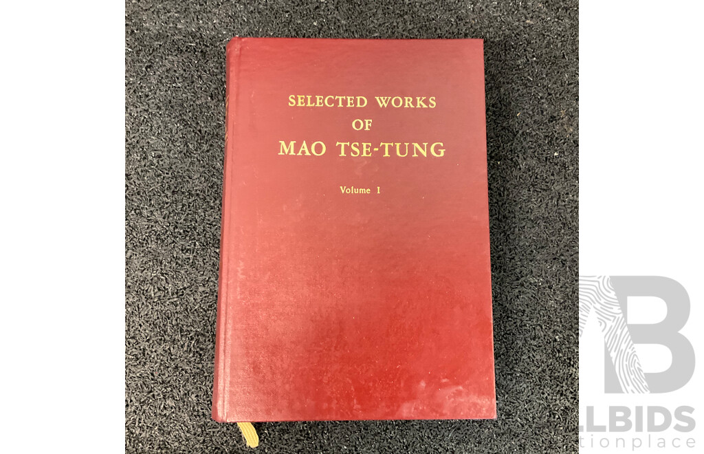 Vintage Selected Works of Mao Tse-Tung , Set of Four