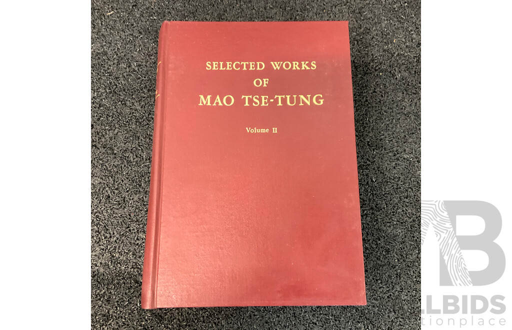 Vintage Selected Works of Mao Tse-Tung , Set of Four