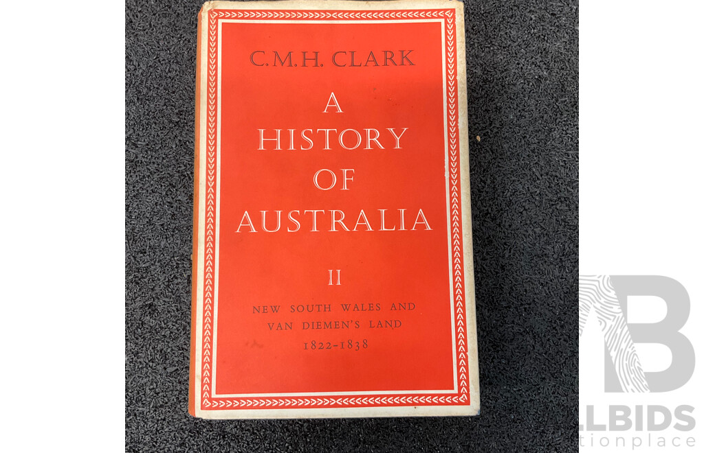Vintage A History of Australia Clark I, II, III