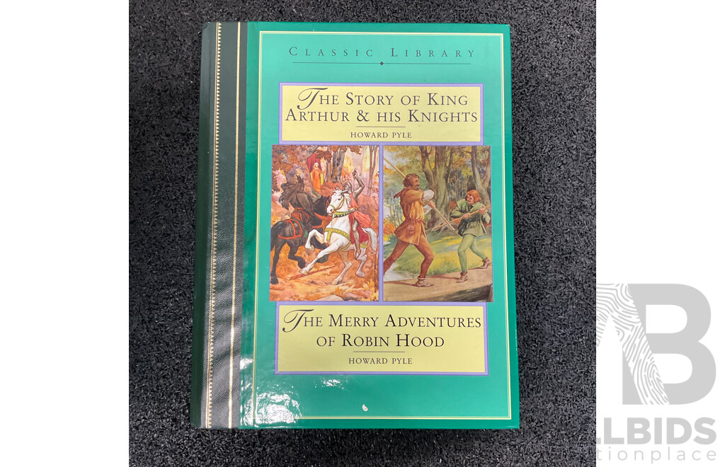 Vintage Hardcover Collection of Classic Library Series - Lot of 6