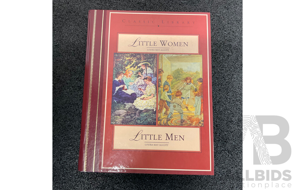 Vintage Hardcover Collection of Classic Library Series - Lot of 6