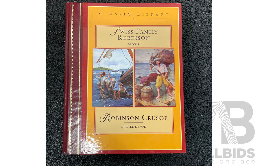 Vintage Hardcover Collection of Classic Library Series - Lot of 7