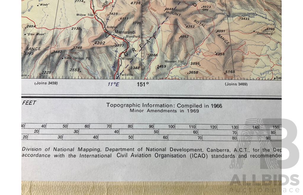Vintage Collection Australia Armidale Map &  Australia Tarcoola Map - Lot of 5