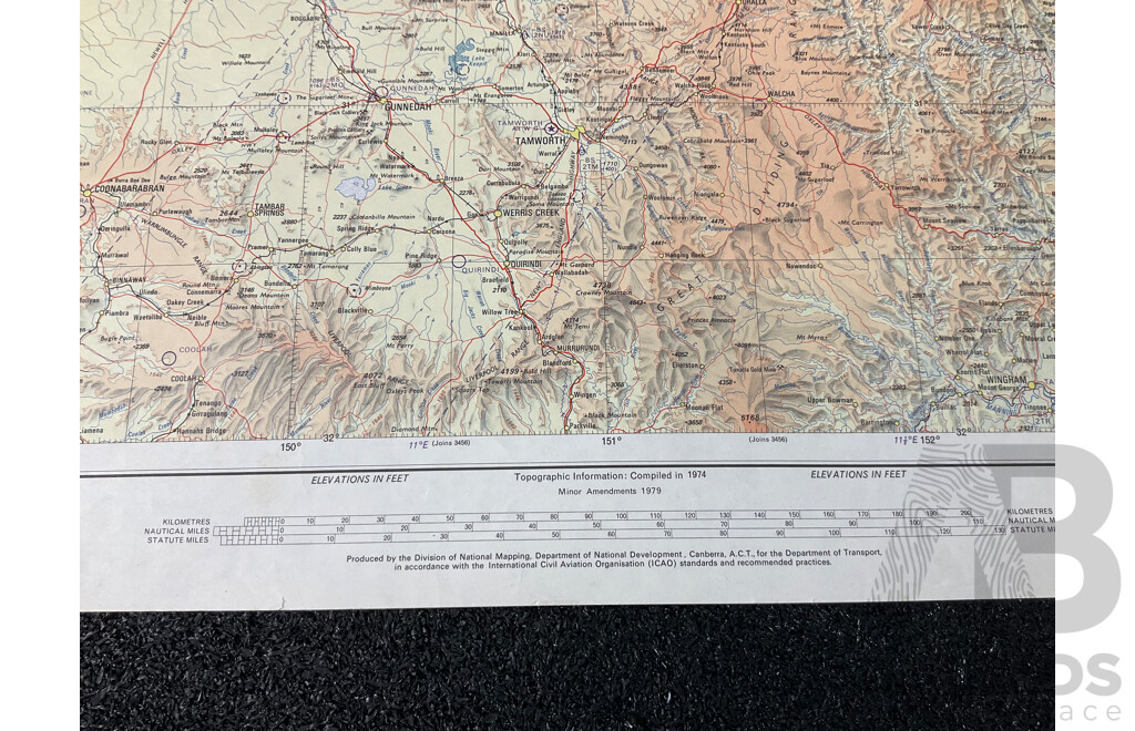 Vintage Collection Australia Armidale Map &  Australia Tarcoola Map - Lot of 5