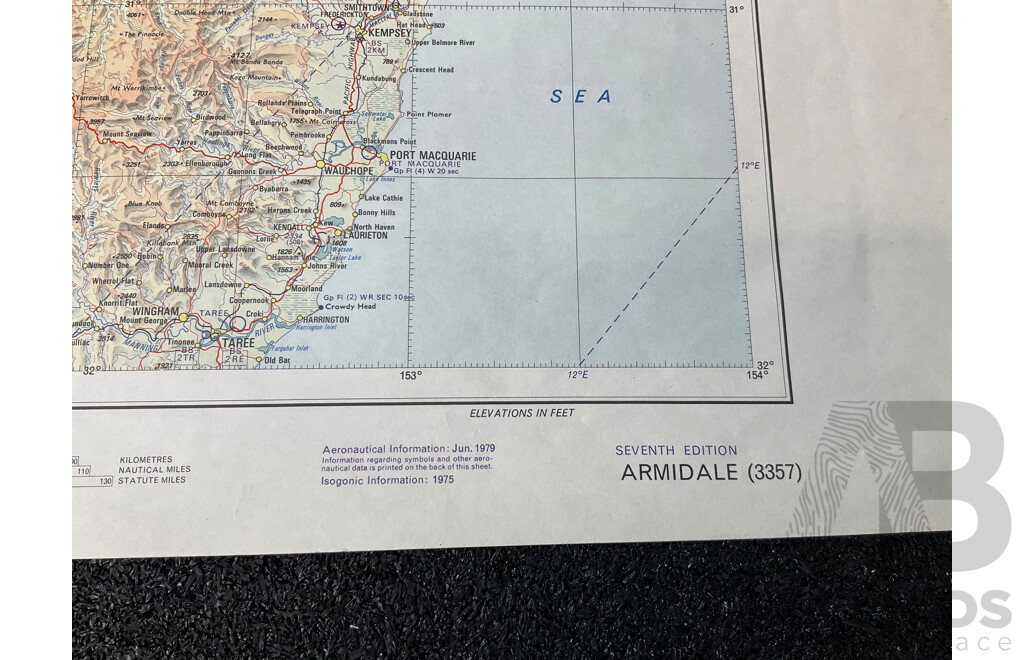 Vintage Collection Australia Armidale Map &  Australia Tarcoola Map - Lot of 5