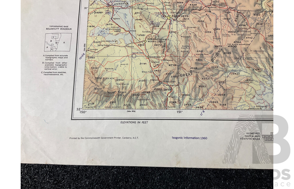 Vintage Collection Australia Armidale Map &  Australia Tarcoola Map - Lot of 5