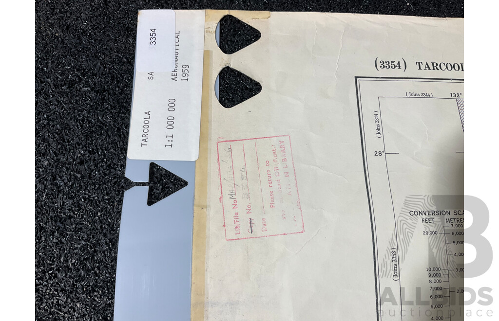 Vintage Collection Australia Armidale Map &  Australia Tarcoola Map - Lot of 5