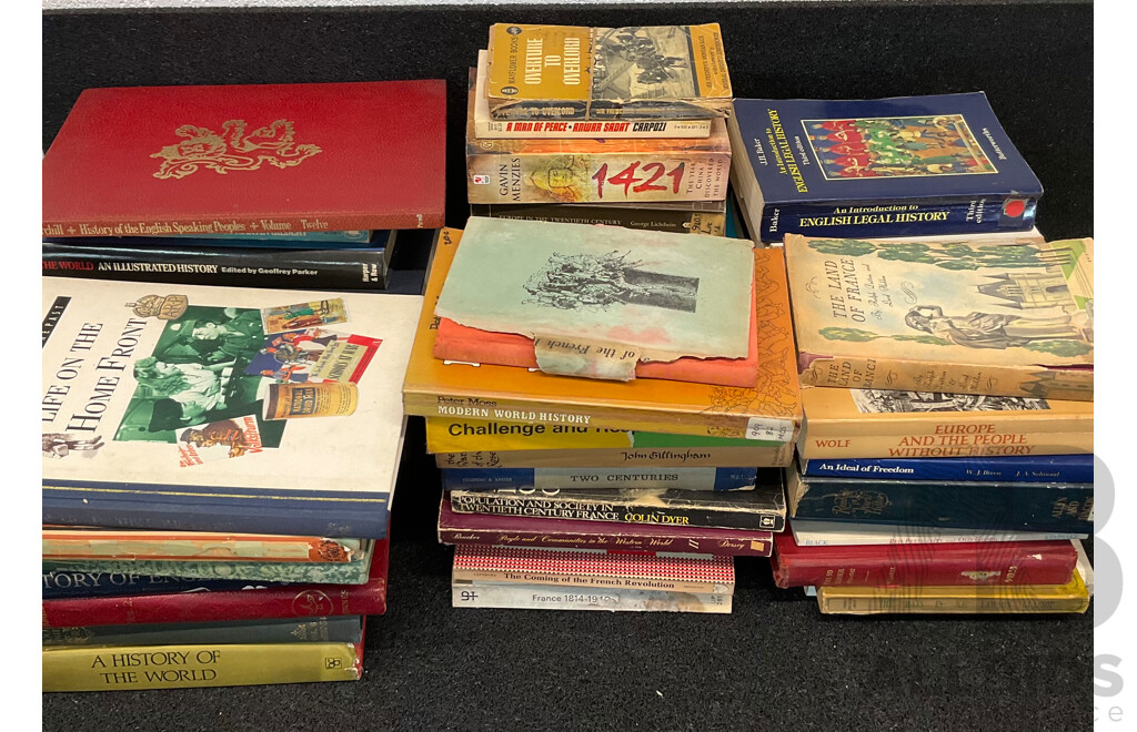 Large Collection of Worldwide Country History, Cultural Introductions, War History, and Related Topics