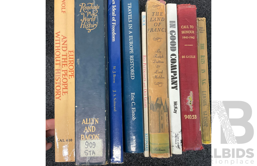 Large Collection of Worldwide Country History, Cultural Introductions, War History, and Related Topics