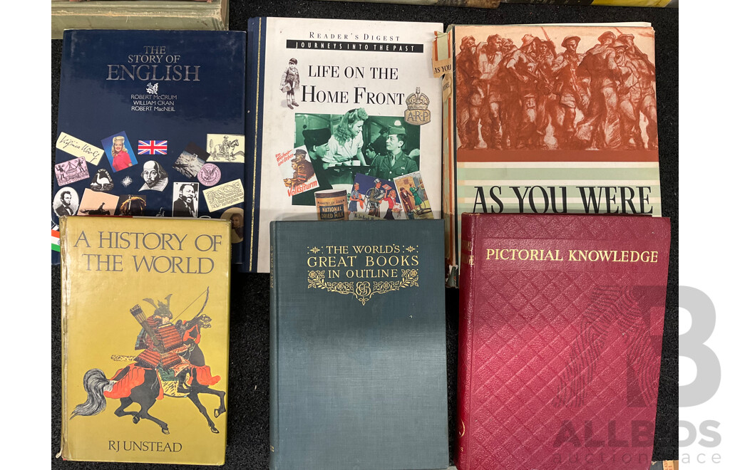 Large Collection of Worldwide Country History, Cultural Introductions, War History, and Related Topics