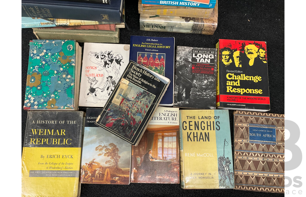 Large Collection of Worldwide Country History, Cultural Introductions, War History, and Related Topics