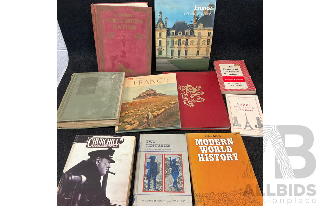 Large Collection of Worldwide Country History, Cultural Introductions, War History, and Related Topics