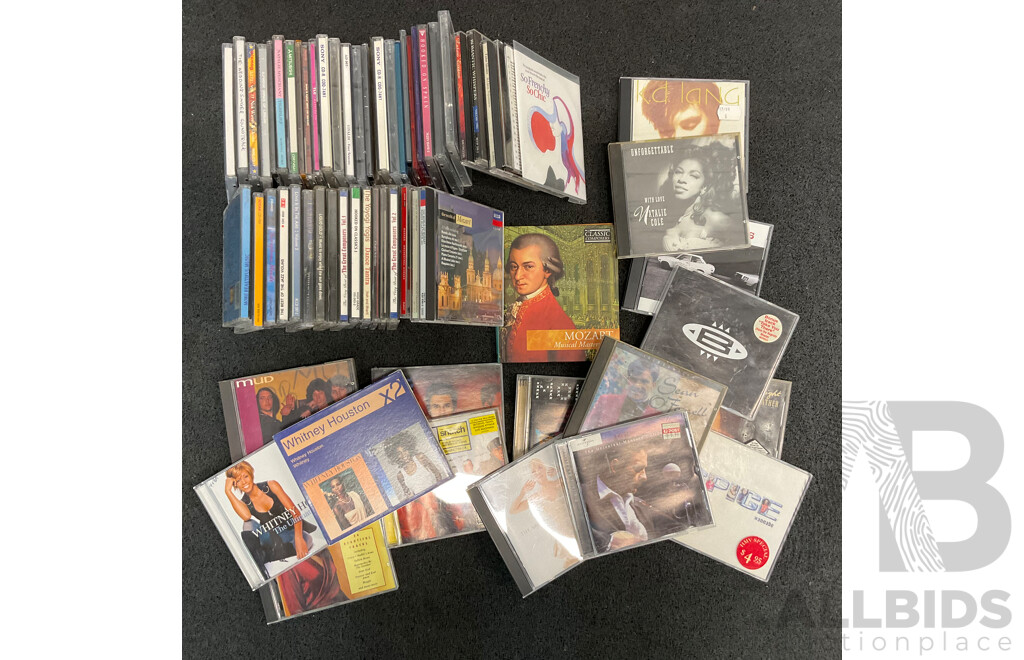 Collection of Assorted Music CD's
