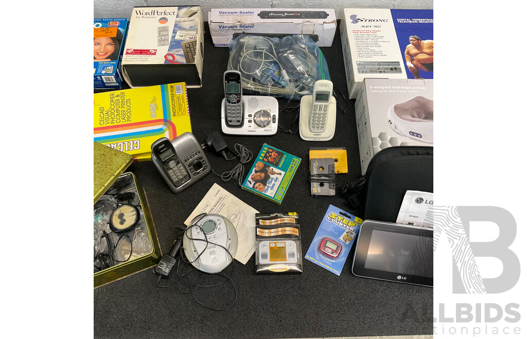 Bulk Lot of Miscellaneous Items Including Vintage Electronics