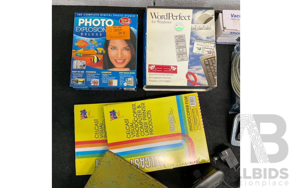 Bulk Lot of Miscellaneous Items Including Vintage Electronics