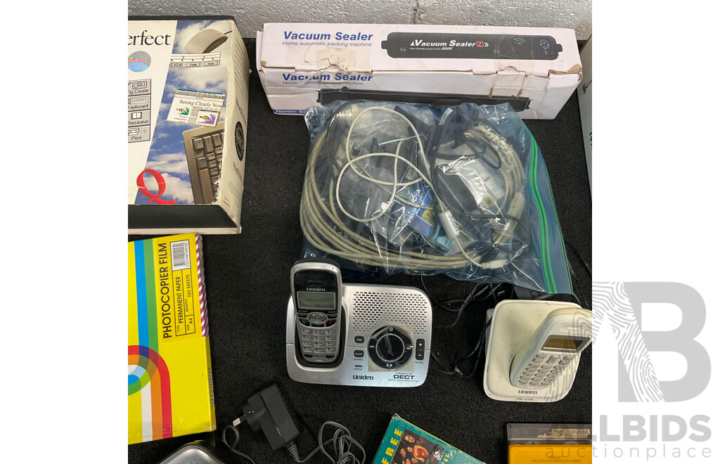 Bulk Lot of Miscellaneous Items Including Vintage Electronics