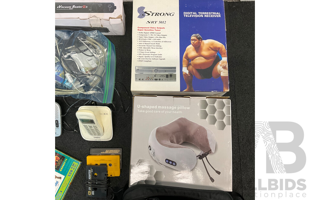 Bulk Lot of Miscellaneous Items Including Vintage Electronics