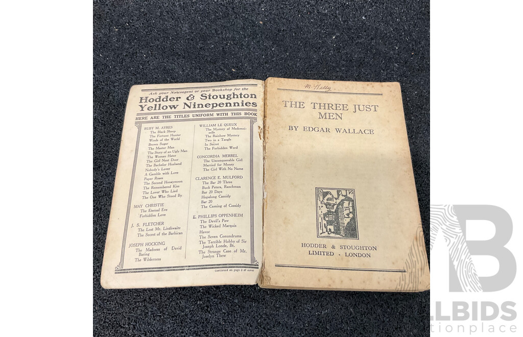 Vintage 1975 Strange Stories Hardcover & 1930's -1950's Illustrated Adventure and Fiction Books