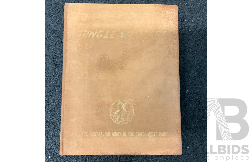 1940's - 1970's Vintage Collection of Australian Military Hardcover Books - Lot of 8