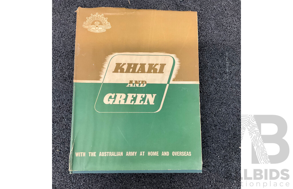 1940's - 1970's Vintage Collection of Australian Military Hardcover Books - Lot of 8