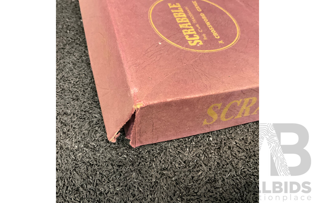 Vintage Domino Set & T.R.URBAN & CO. Scrabble Set - Lot of 2