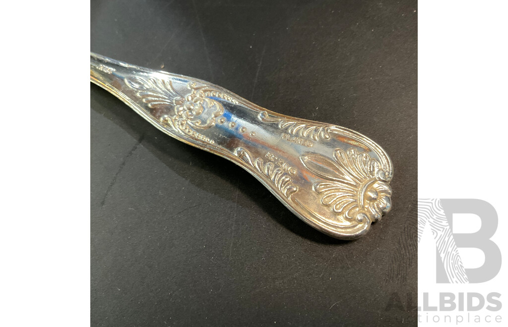 Vintage LBL Italy EP Zing Silver Plated Cutlery Set