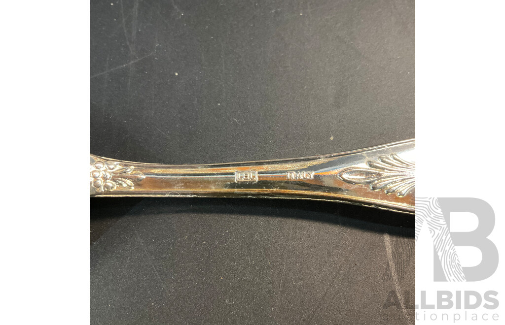 Vintage LBL Italy EP Zing Silver Plated Cutlery Set