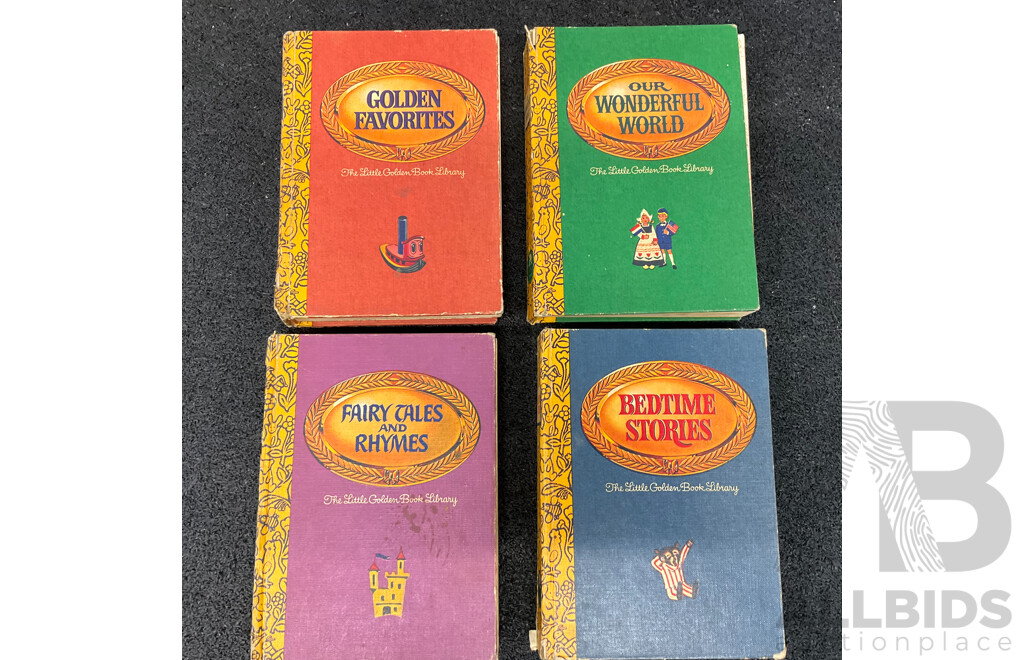 Antique and Vintage Children Books and Comics, Including Several Notable Titles and Series - the Little Golden Books (1969), Pinocchio, Walt Disney's Comics, Joey the Baby Kangaroo and More