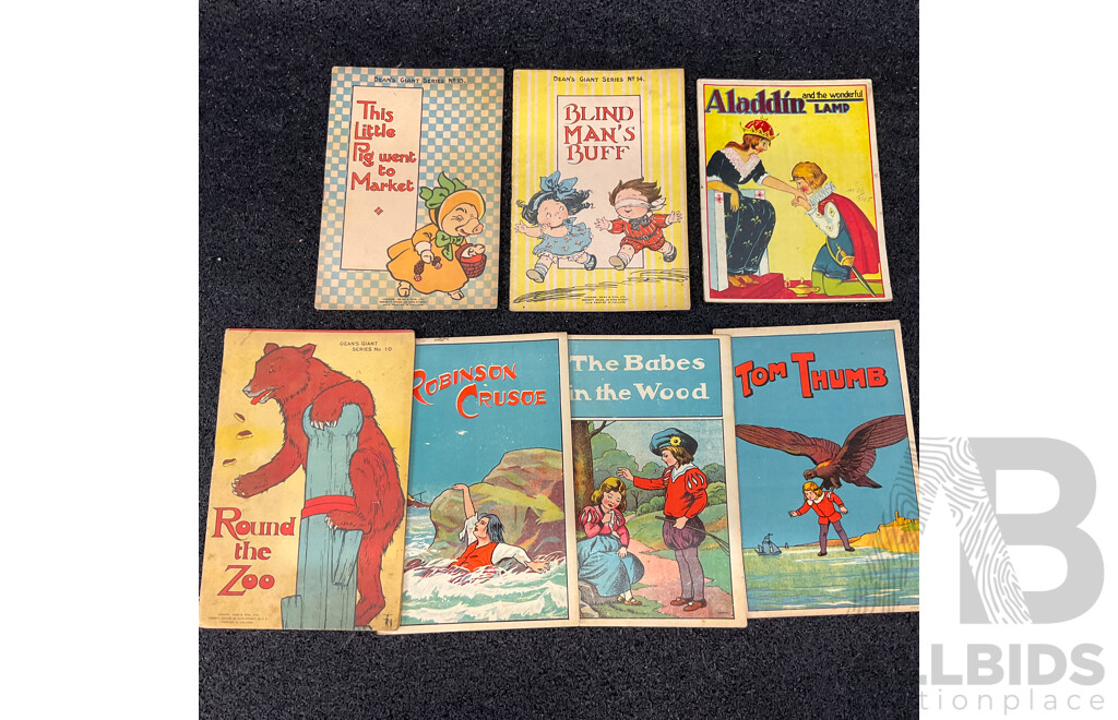 Antique and Vintage Children Books and Educational Materials, Including Various Readers and Primers From Department of Education and More