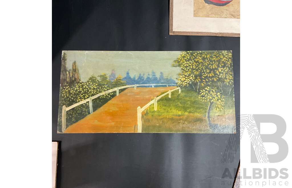 Mixed Lot - Vintage Painting, Prints and Artwork