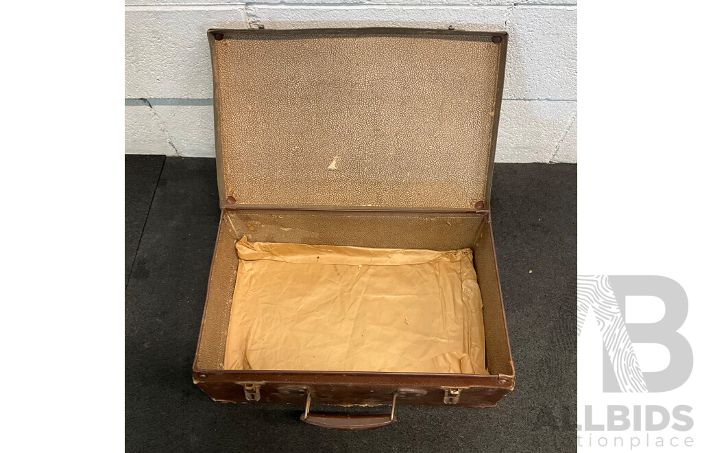 Collection of Glass Tableware, Including Amber Glass Sunflower Bowl and ASTRA Electric Wall Clock