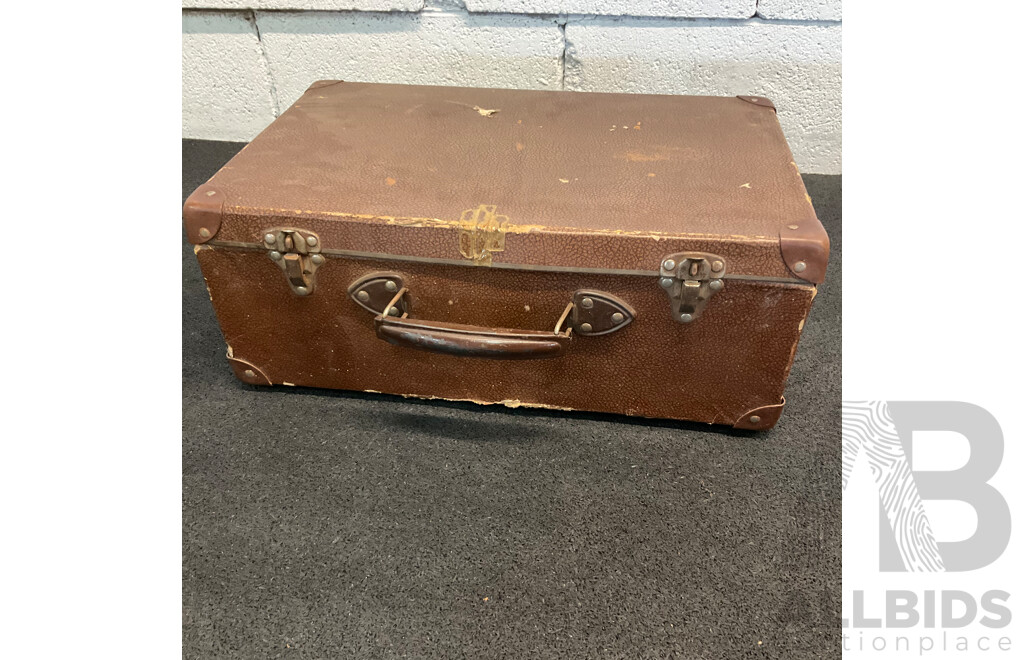 Collection of Glass Tableware, Including Amber Glass Sunflower Bowl and ASTRA Electric Wall Clock