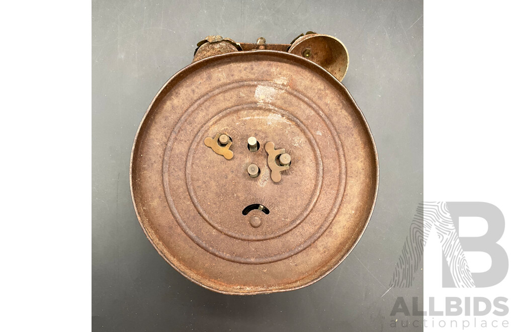 Metal and Glass Alarm Clock