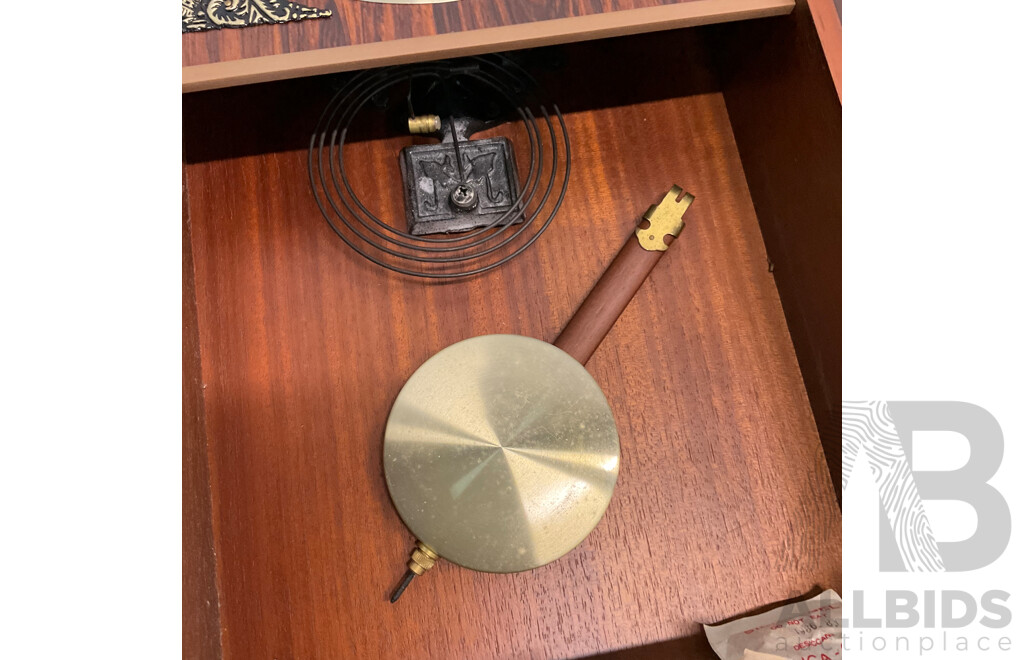 UNIQUE 31 Day Pendulum Strike Wall Clock and 30 Day Pendulum Wall Clock