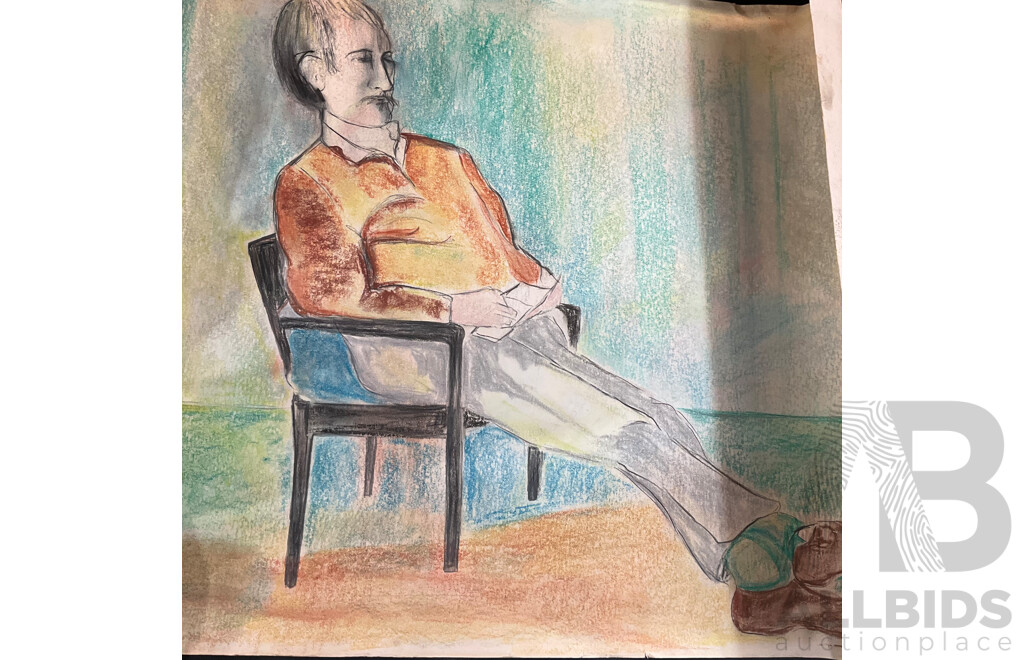 Practice Pieces: Life Drawings, Nude Figures & Abstract Paintings