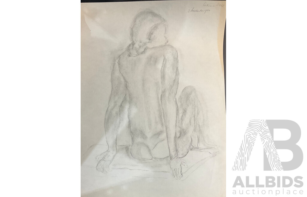 Practice Pieces: Life Drawings, Nude Figures & Abstract Paintings