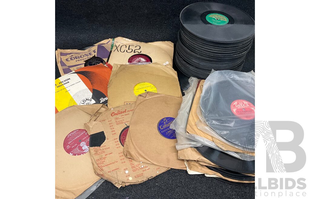 Collection of RPM Vintage Records