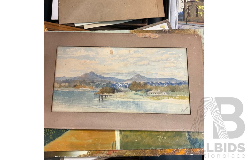 Mixed Lot - Vintage Painting, Prints and Artwork