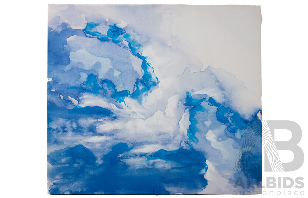 Artist Unknown, (20th Century), Cloud of Dreams, Contemporary Mixed Media Canvas, 80 x 90 cm