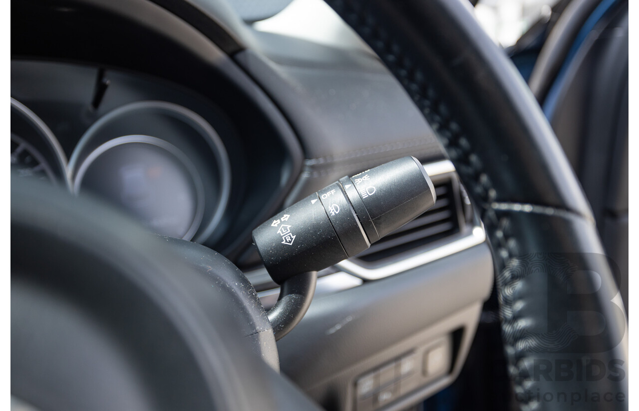 4/2018 Mazda CX-5 GT AWD KF MY17.5 4D Wagon Eternal Blue Turbo Diesel 2.2L