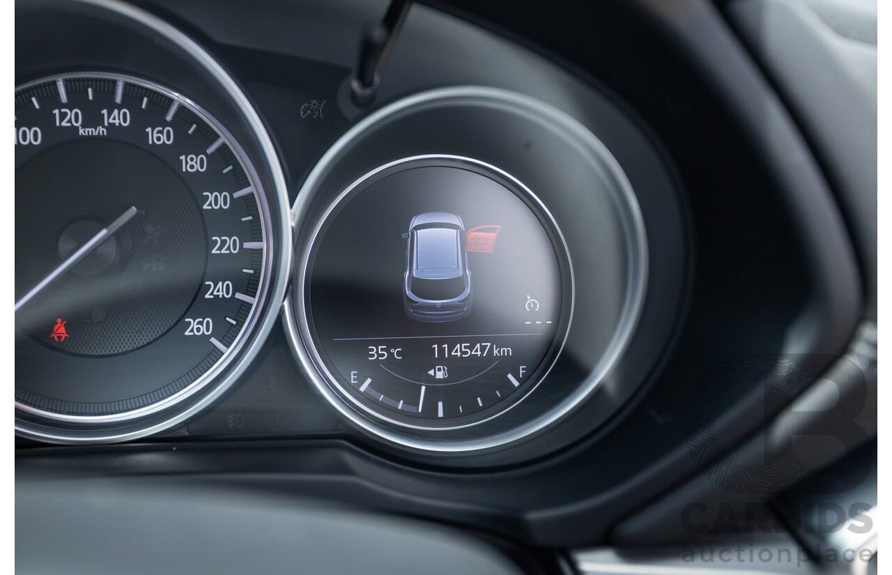 4/2018 Mazda CX-5 GT AWD KF MY17.5 4D Wagon Eternal Blue Turbo Diesel 2.2L