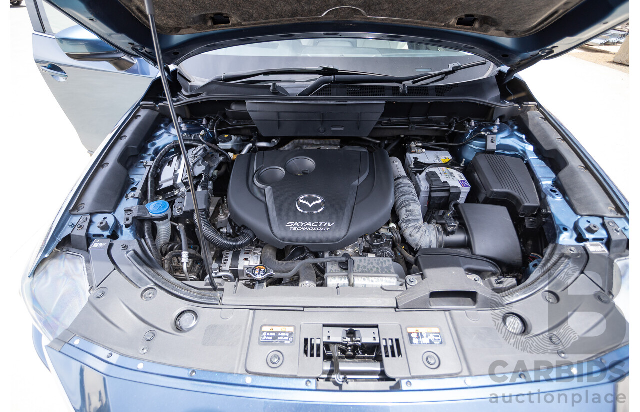 4/2018 Mazda CX-5 GT AWD KF MY17.5 4D Wagon Eternal Blue Turbo Diesel 2.2L
