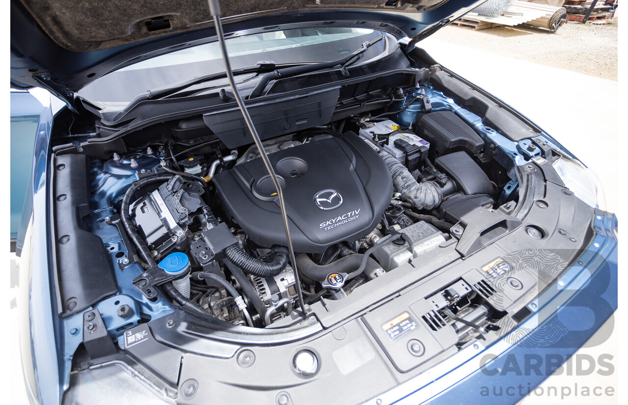 4/2018 Mazda CX-5 GT AWD KF MY17.5 4D Wagon Eternal Blue Turbo Diesel 2.2L