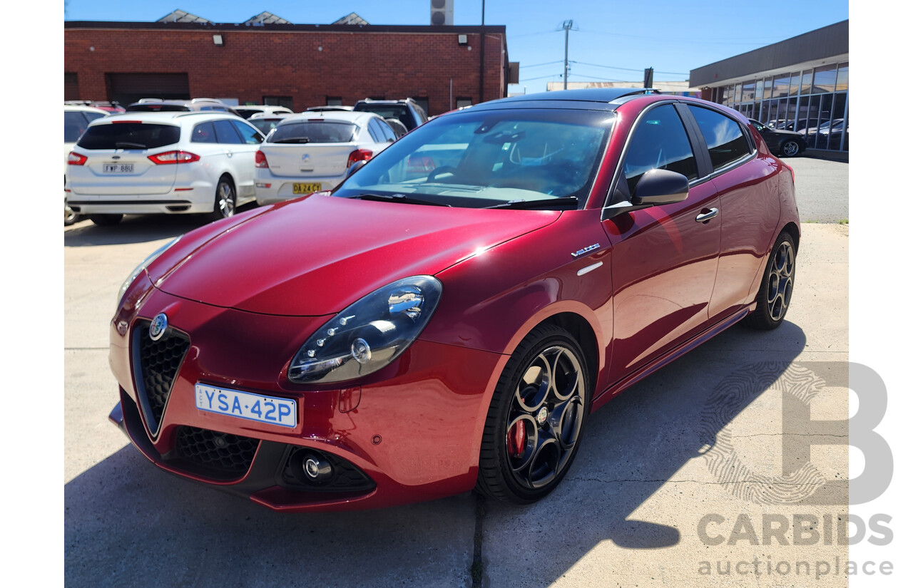 7/2017 Alfa Romeo Giulietta Veloce MY17 5d Hatchback Red 1.7L
