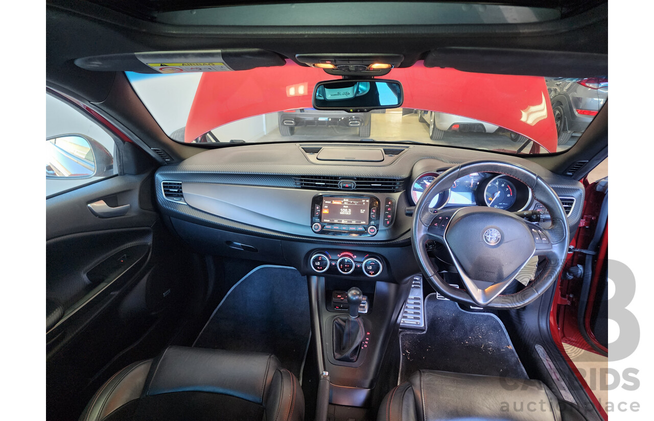 7/2017 Alfa Romeo Giulietta Veloce MY17 5d Hatchback Red 1.7L